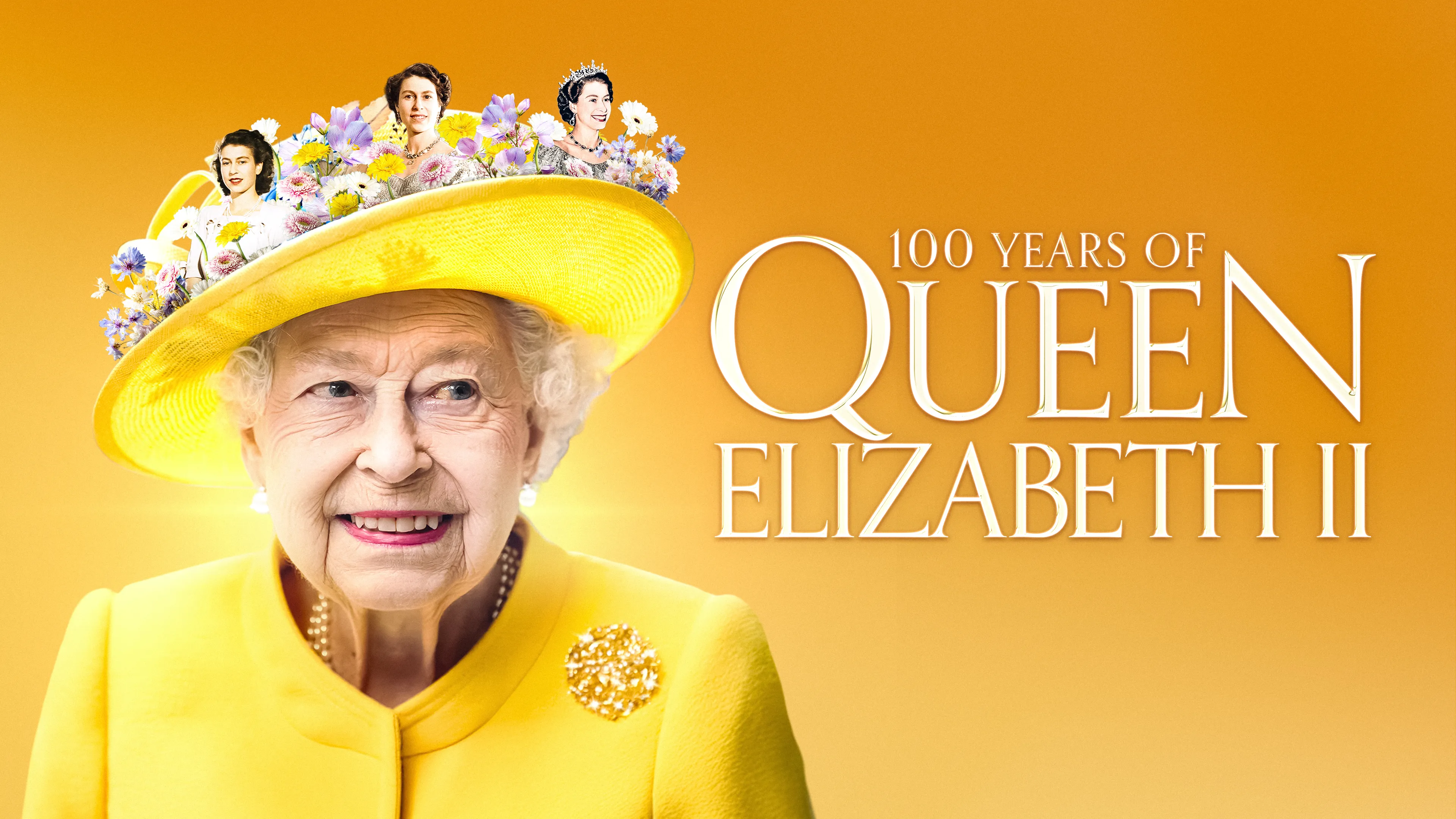 100 Years of Queen Elizabeth II poster
